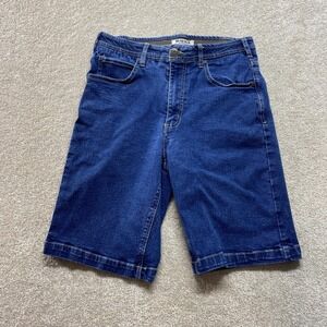 Duke Haband Shorts Mens 32 Denim Stretch Jean Casual Relaxed Fit Knee‎ Length